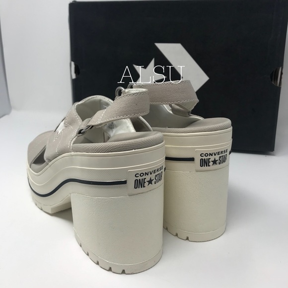 Converse One Star Herl Sandal Papyrus W AUTHENTIC - Picture 5 of 8